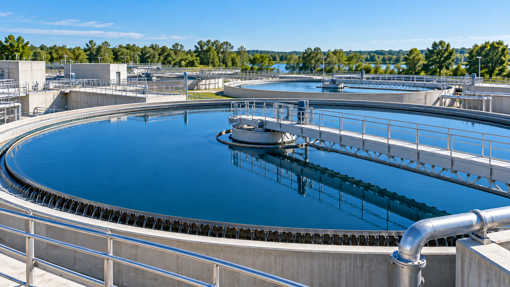 Water and wastewater treatment infrastructure